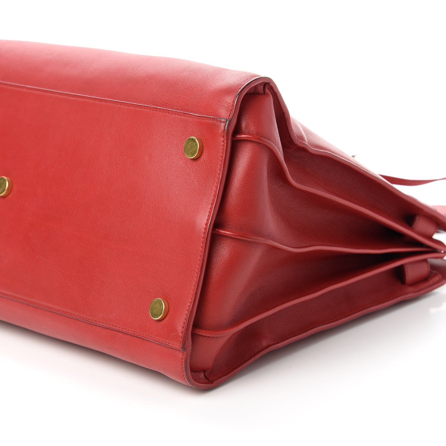 Saint Laurent Calfskin Large Sac de Jour Carryall Rouge Orient 7 of 10