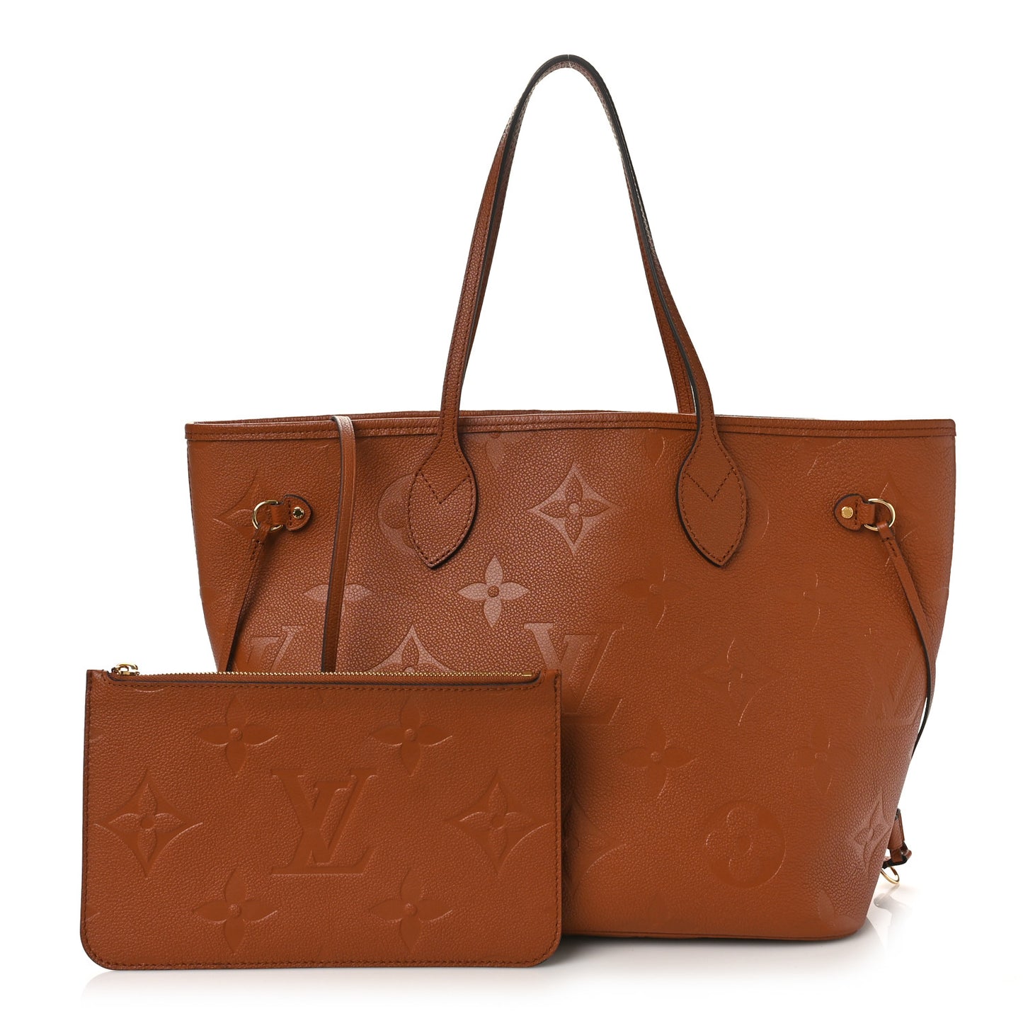 Empreinte Monogram Giant Neverfull MM Cognac
