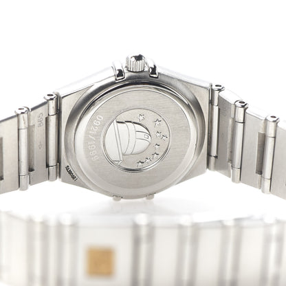 Omega Stainless Steel Diamond 23mm Constellation Quartz Watch Pink 1564.66 5 of 6