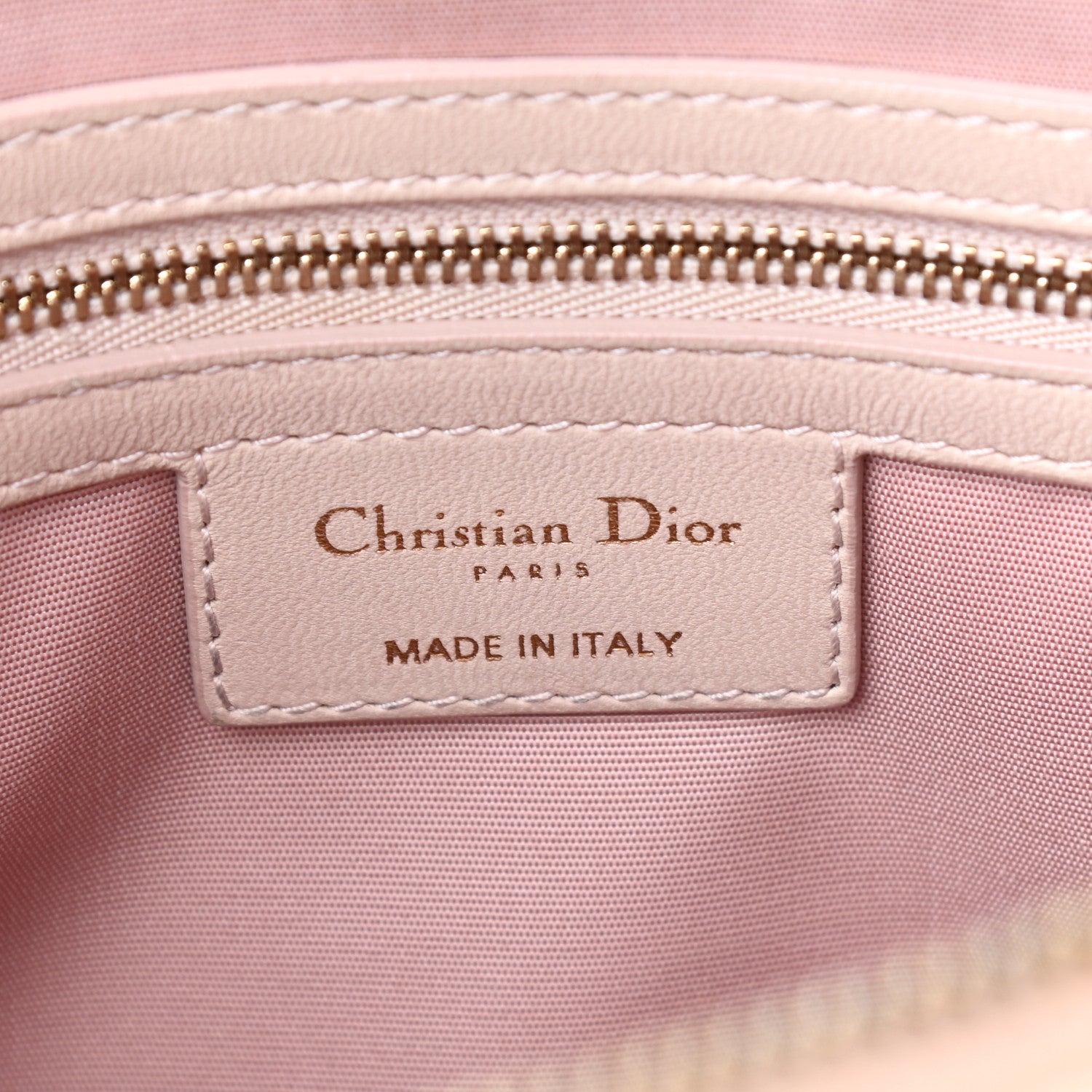 Christian Dior Lambskin Cannage Large Dior Soft Shopping Tote Beige Light Pink 8 of 10