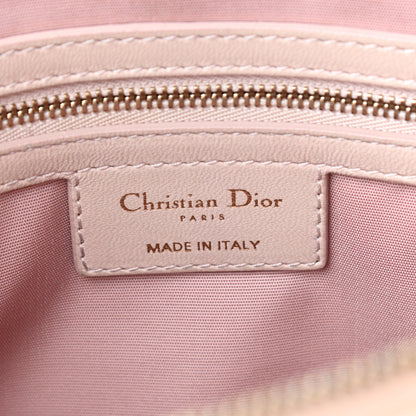 Christian Dior Lambskin Cannage Large Dior Soft Shopping Tote Beige Light Pink 8 of 10