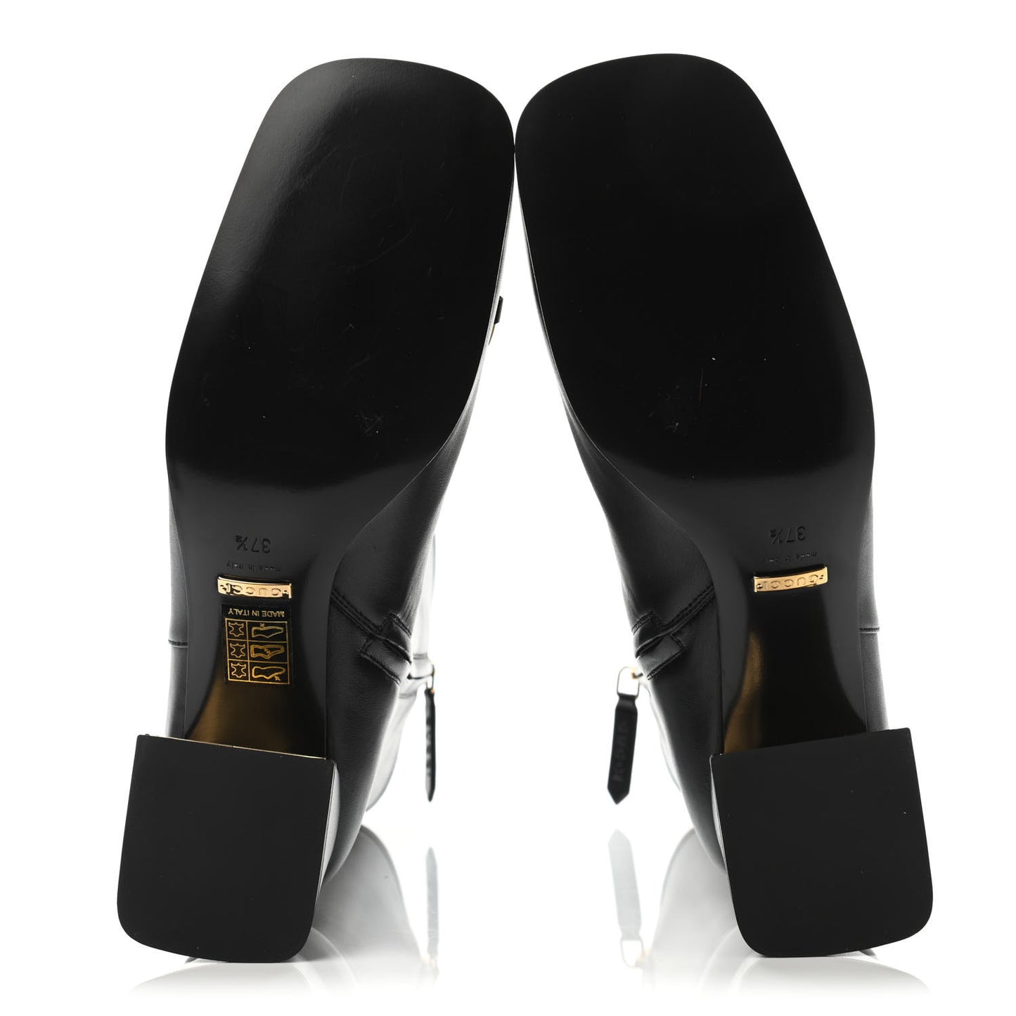 Nappa Charlotte Horsebit 55mm Ankle Boots 37.5 Black