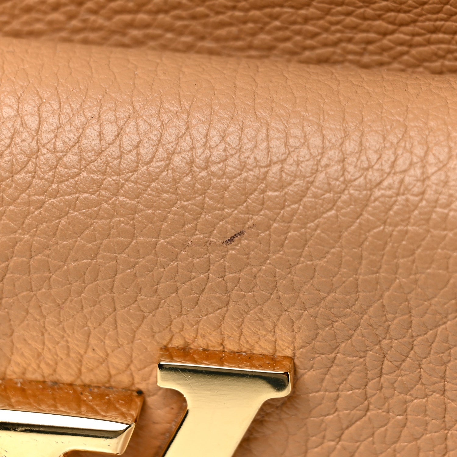 Louis Vuitton Calfskin Lockme Bucket MM Arizona Beige 20 of 27