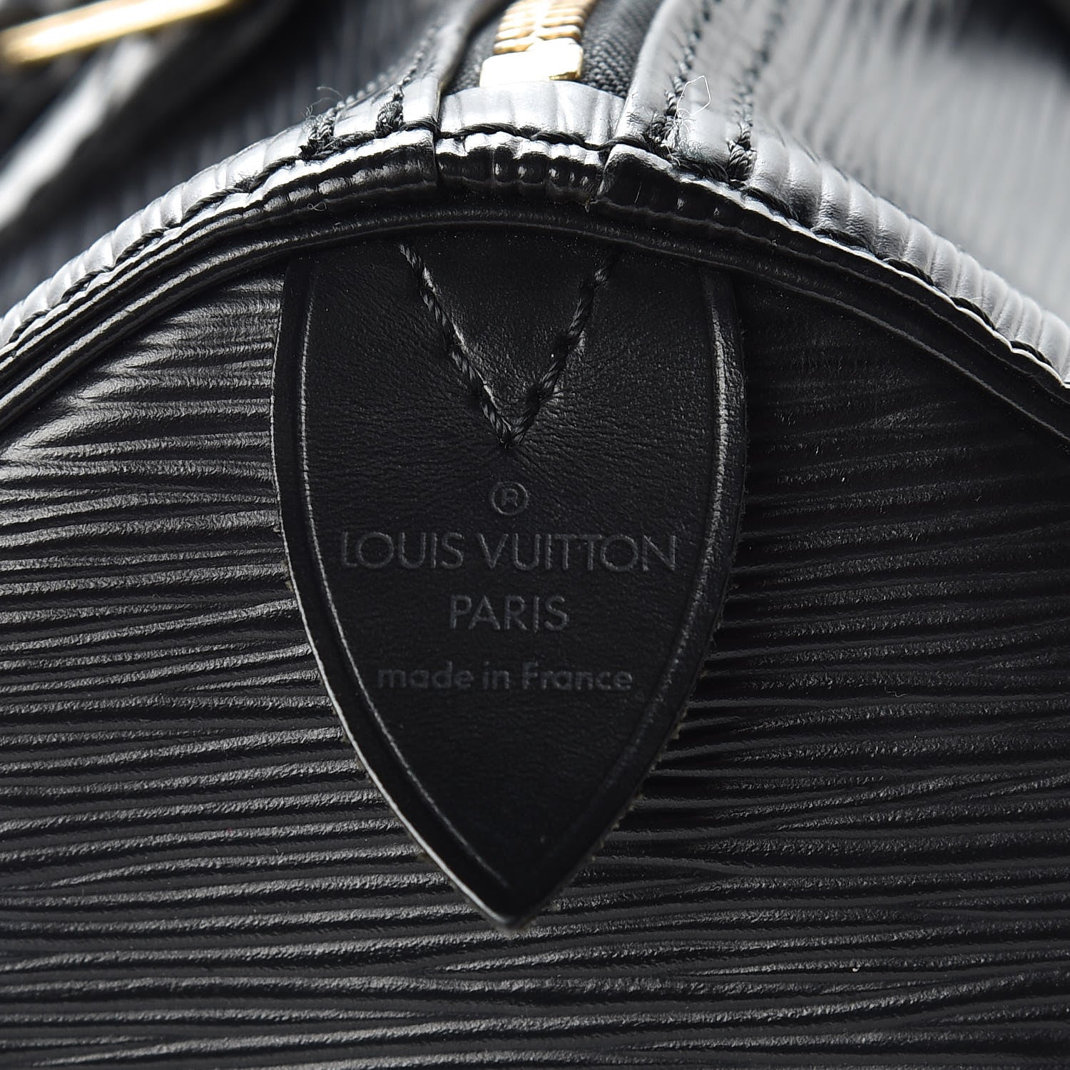 Louis Vuitton Epi Speedy 30 Black 7 of 11