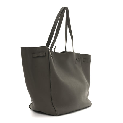 Celine Soft Grained Calfskin Small Belt Cabas Phantom Taupe 3 of 10