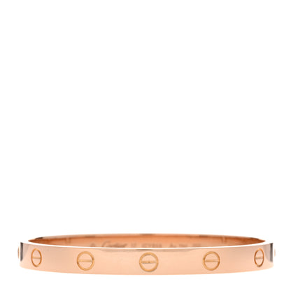 Cartier 18K Pink Gold LOVE Bracelet 17 1 of 4
