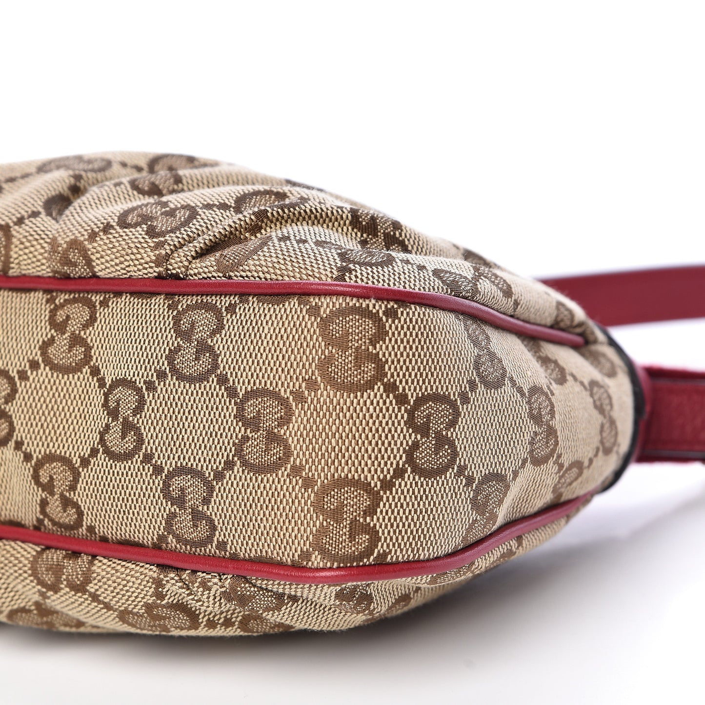 Monogram Lovely Heart Cosmetic Case Red