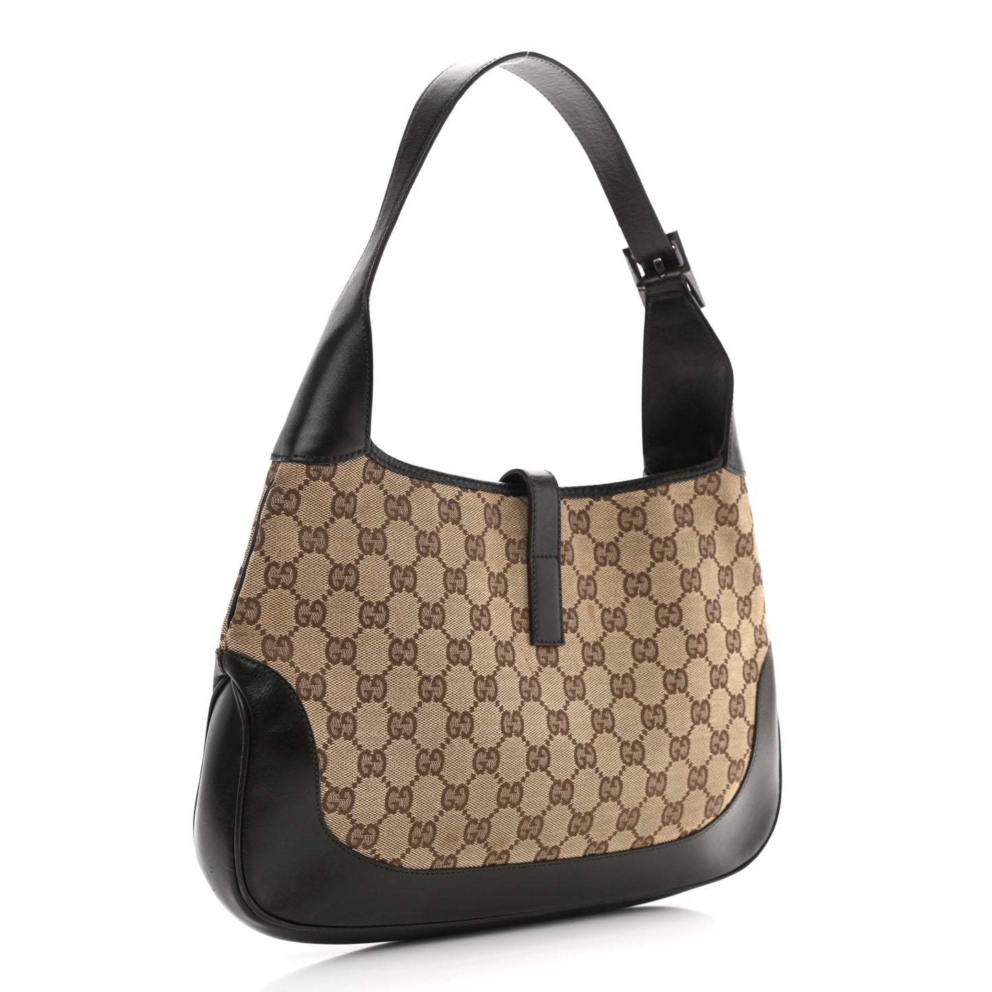 Monogram Web Jackie O Hobo Dark Brown