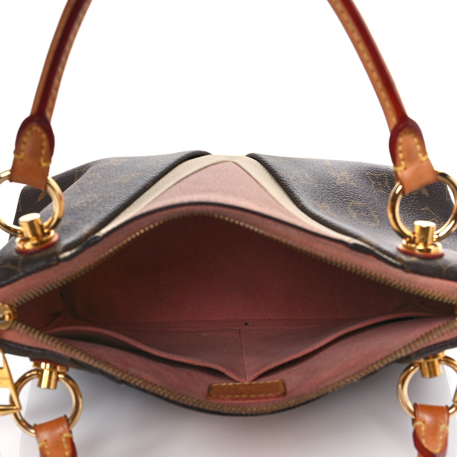 Louis Vuitton Monogram V Tote BB Cream Peach 5 of 11