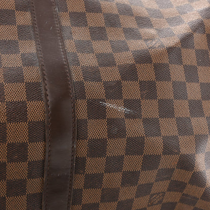 Louis Vuitton Damier Ebene Keepall Bandouliere 55 12 of 16
