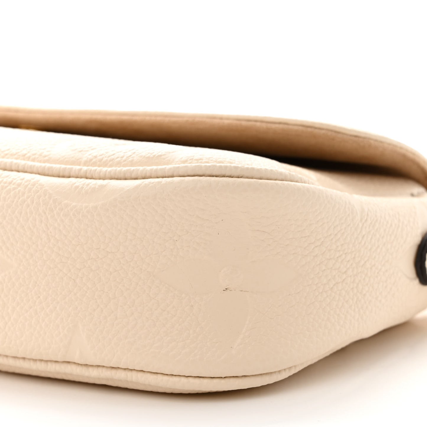 Empreinte Monogram Giant Ivy Wallet On Chain Cream