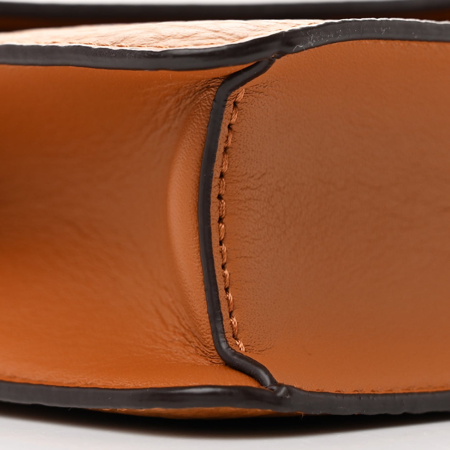 Visetos Mini Diamond Shoulder Bag Cognac