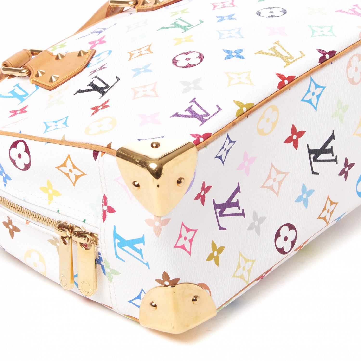 Louis Vuitton Monogram Multicolor Trouville White 5 of 8