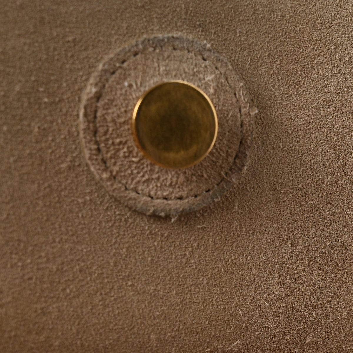 Grained Calfskin Micro Belt Bag Light Taupe