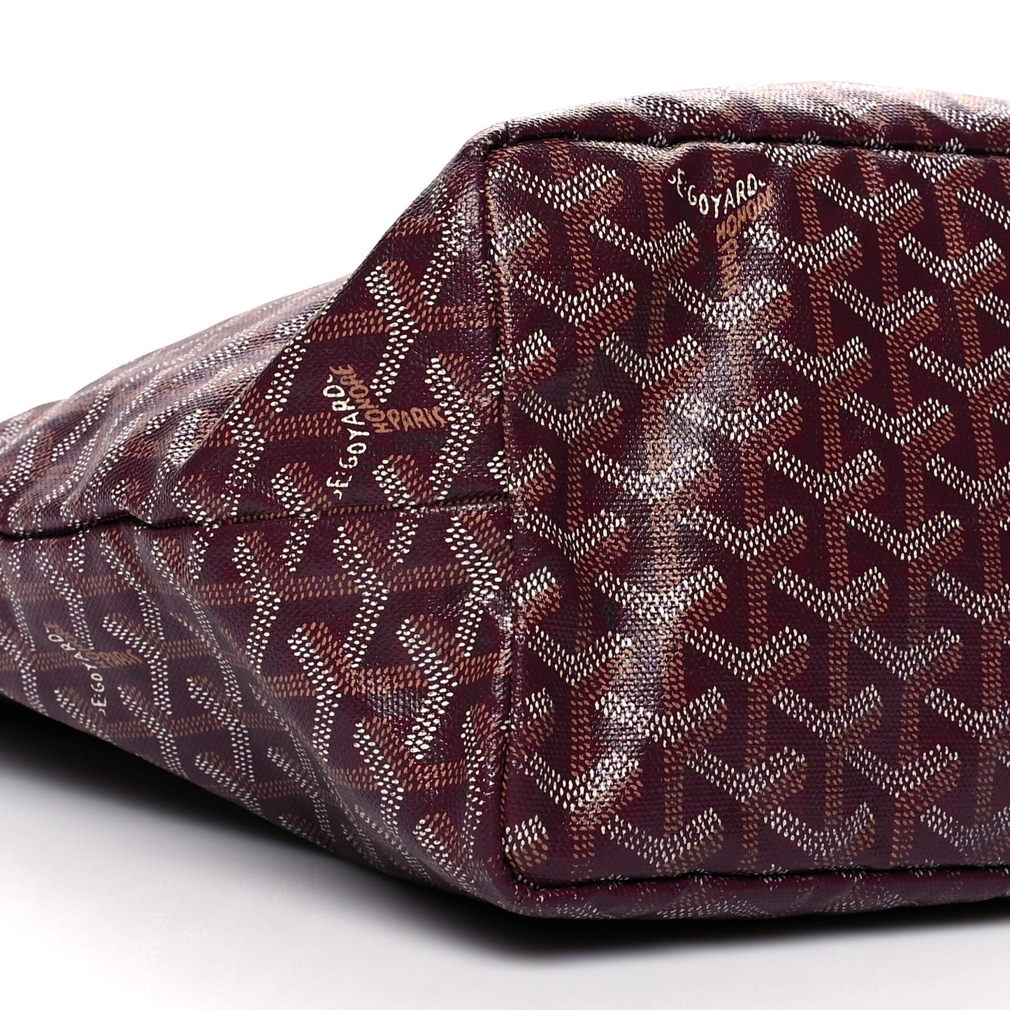 Goyardine Saint Louis PM Burgundy