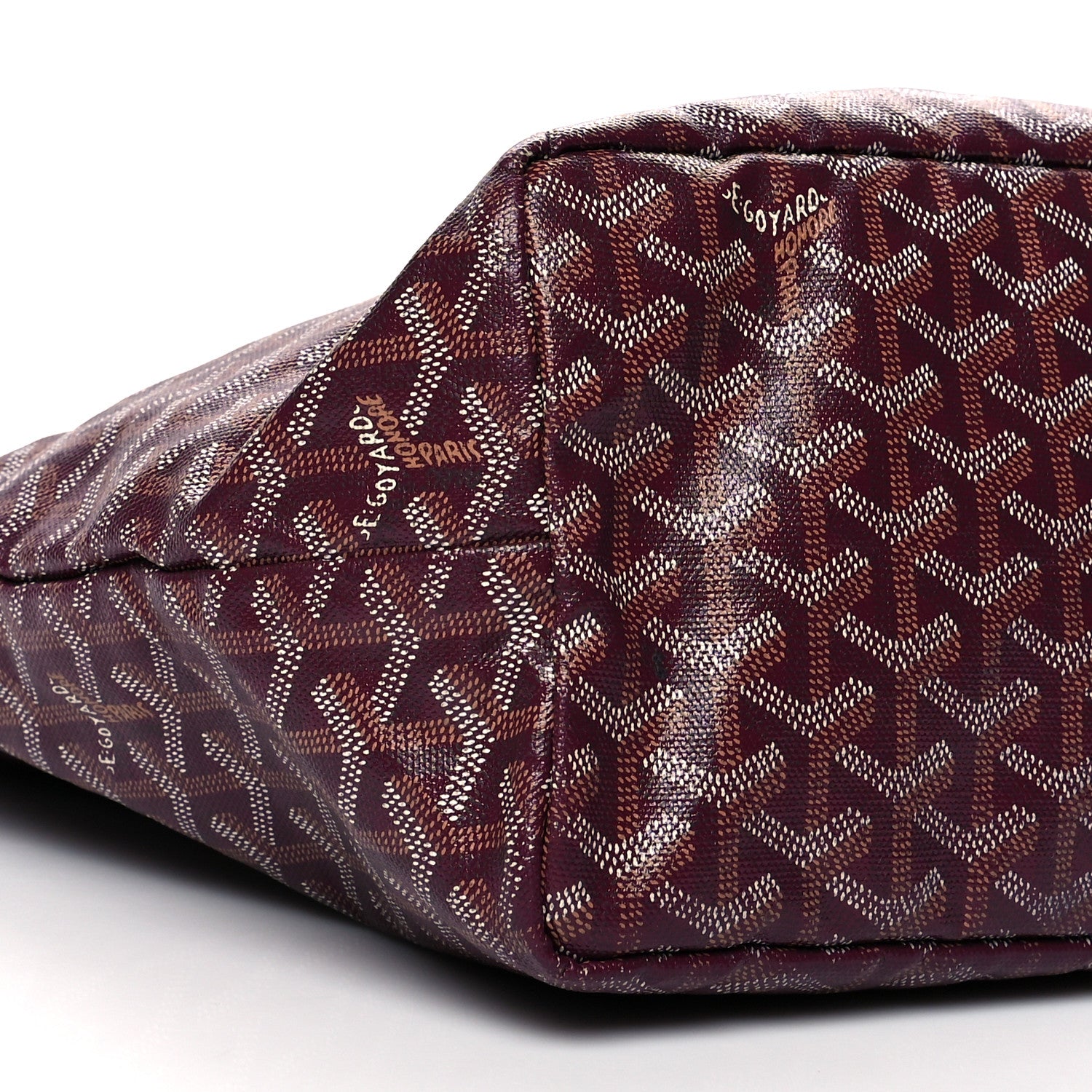 Goyard Goyardine Saint Louis PM Burgundy 10 of 12