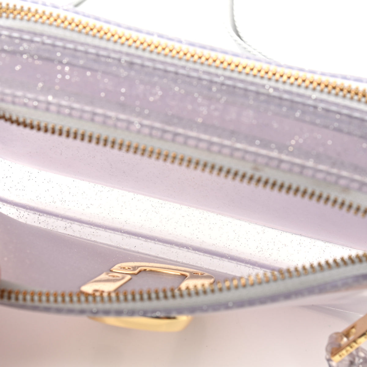 Marc Jacobs Jelly Glitter Small Snapshot Camera Bag Silver Multi 6 of 11