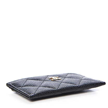 Chanel Caviar Quilted Card Holder Black 4 of 9