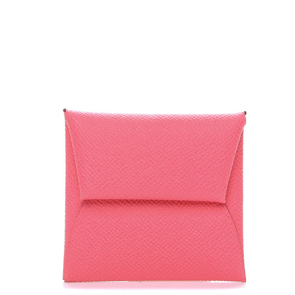 Hermes Epsom Bastia Card Case Rose Azalee 1 of 7