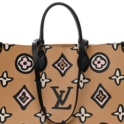 Louis Vuitton Monogram Giant Wild At Heart Onthego GM Arizona 5 of 9