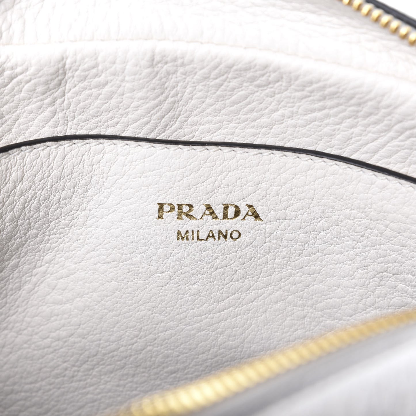 Vitello Phenix Flap Crossbody White