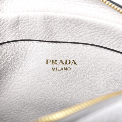 Prada Vitello Phenix Flap Crossbody White 7 of 8