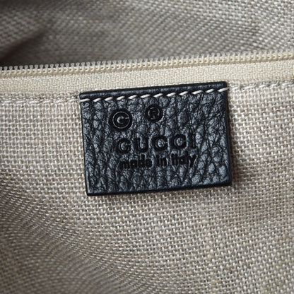Gucci Calfskin Medium Dome Bag Black 7 of 10