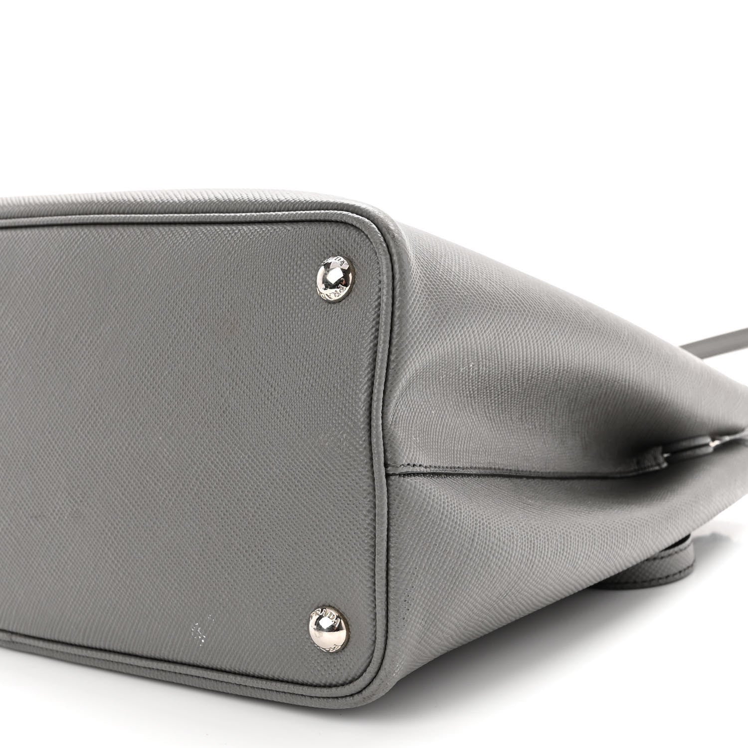 Prada Saffiano Cuir Medium Double Bag Marmo 11 of 13
