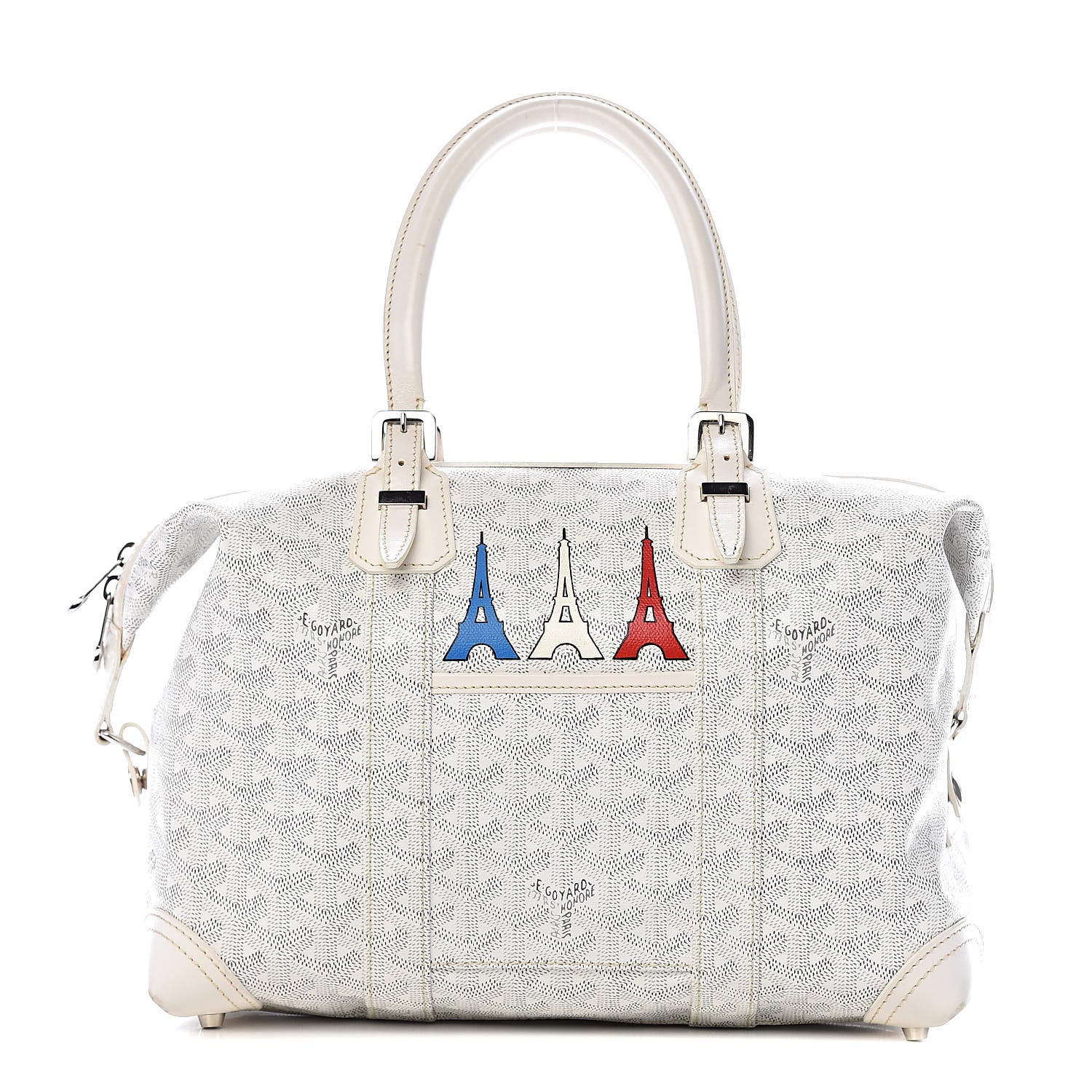 Goyard Goyardine Boeing 30 White 1 of 12
