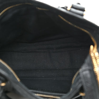 Balenciaga Agneau Classic Gold Hardware Mini City Black 5 of 10