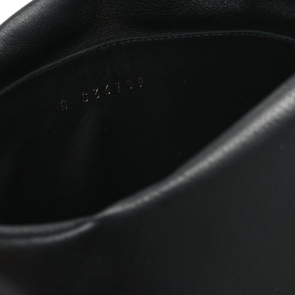 Chanel Calfskin CC Fold Over Boots 39 Black 9 of 9