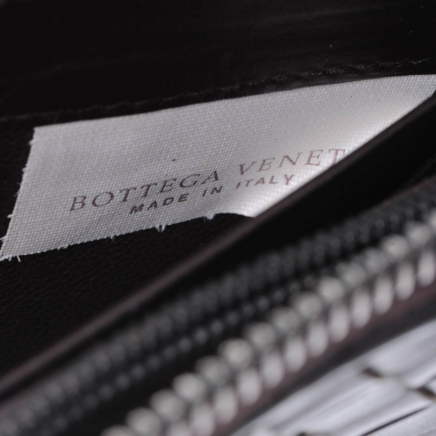 Bottega Veneta Nappa Intrecciato Zip Around Wallet Ebano 7 of 8