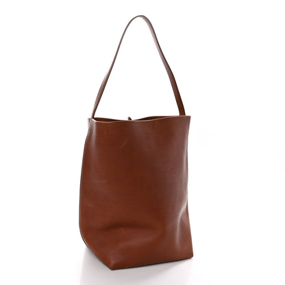 The Row Calfskin Large N/S Park Tote Cognac 3 of 13