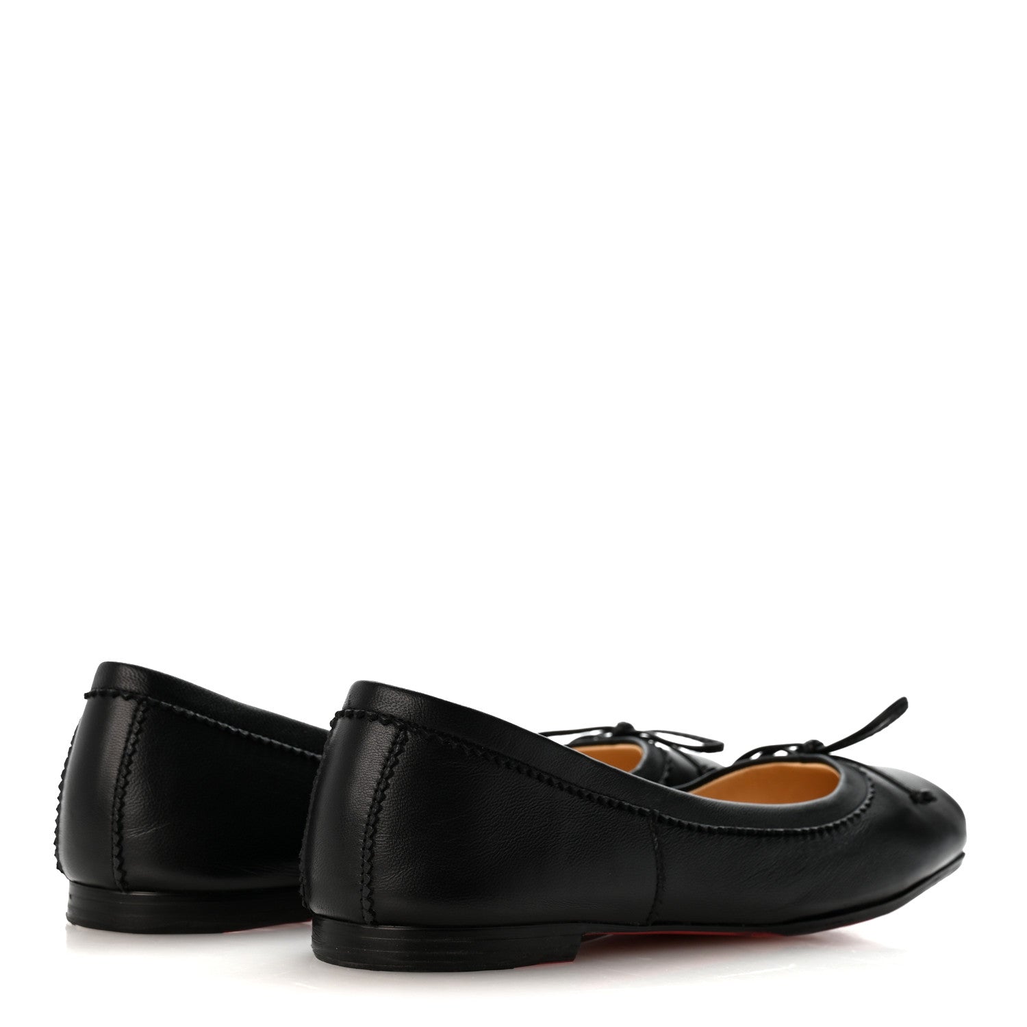 Christian Louboutin Nappa Mamadrague Flats 37 Black 5 of 9