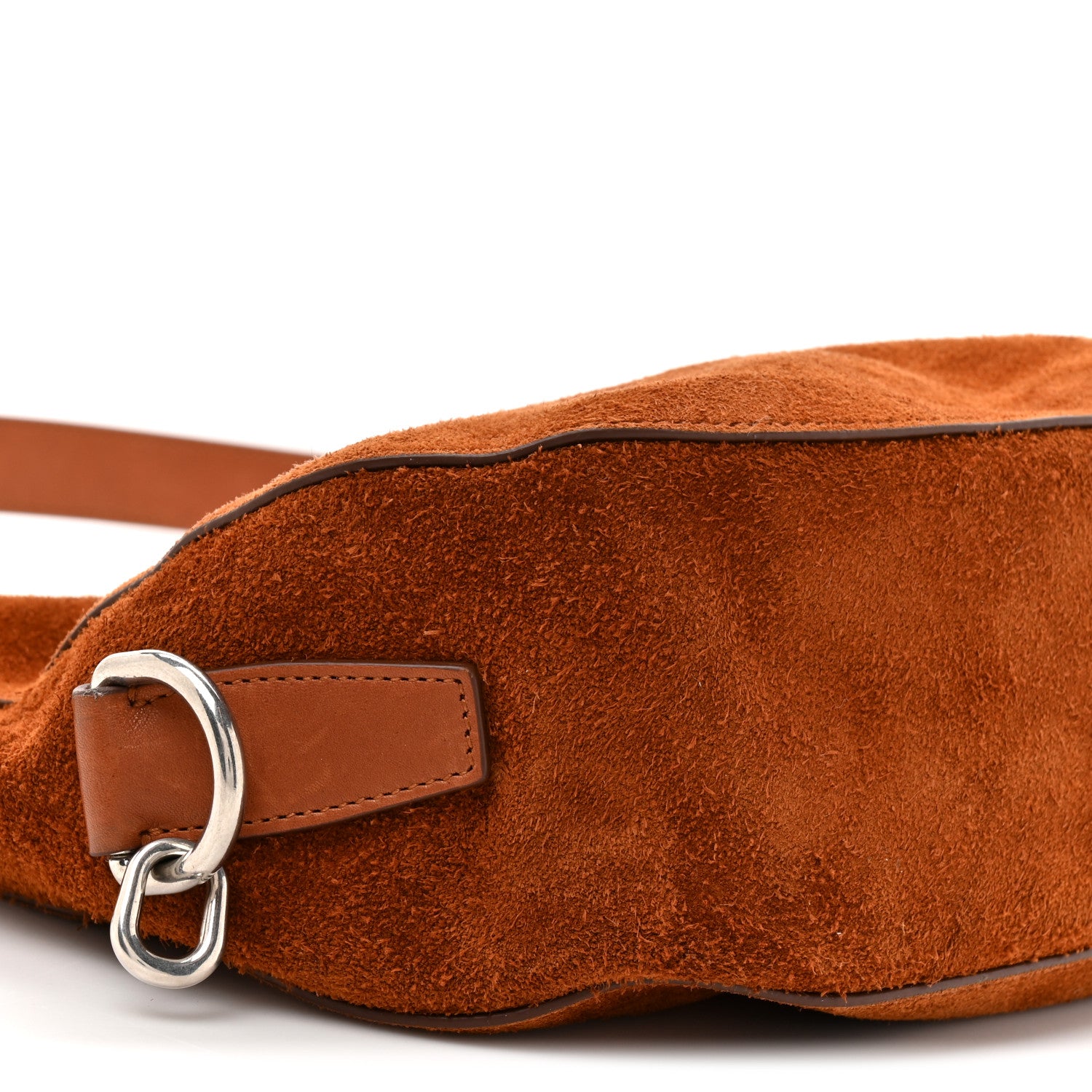 Burberry Suede Small Knight Bag Bruciato 9 of 12