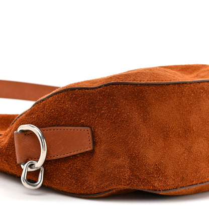 Burberry Suede Small Knight Bag Bruciato 9 of 12