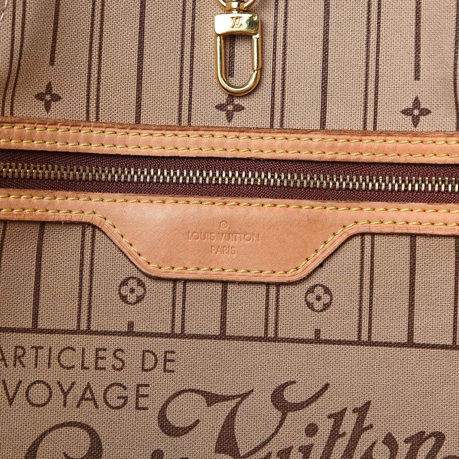 Louis Vuitton Monogram Neverfull GM 6 of 21