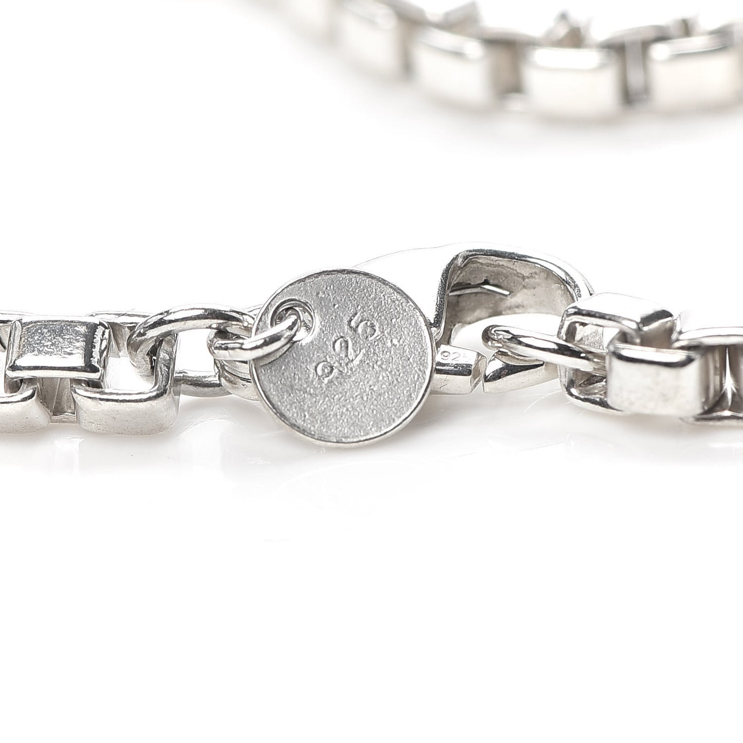 Sterling Silver 4mm Venetian Link Bracelet