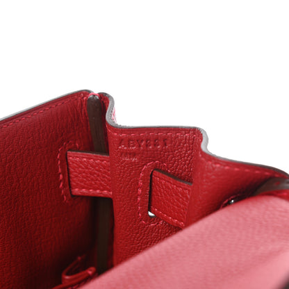 Hermes Togo Kelly Retourne 28 Rouge Vif 7 of 10