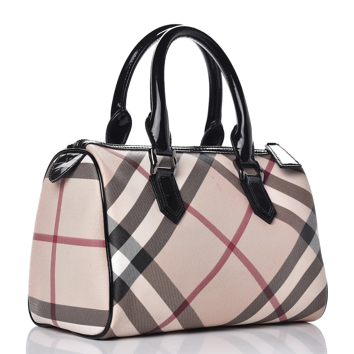 Supernova Check Patent Small Chester Bowling Bag