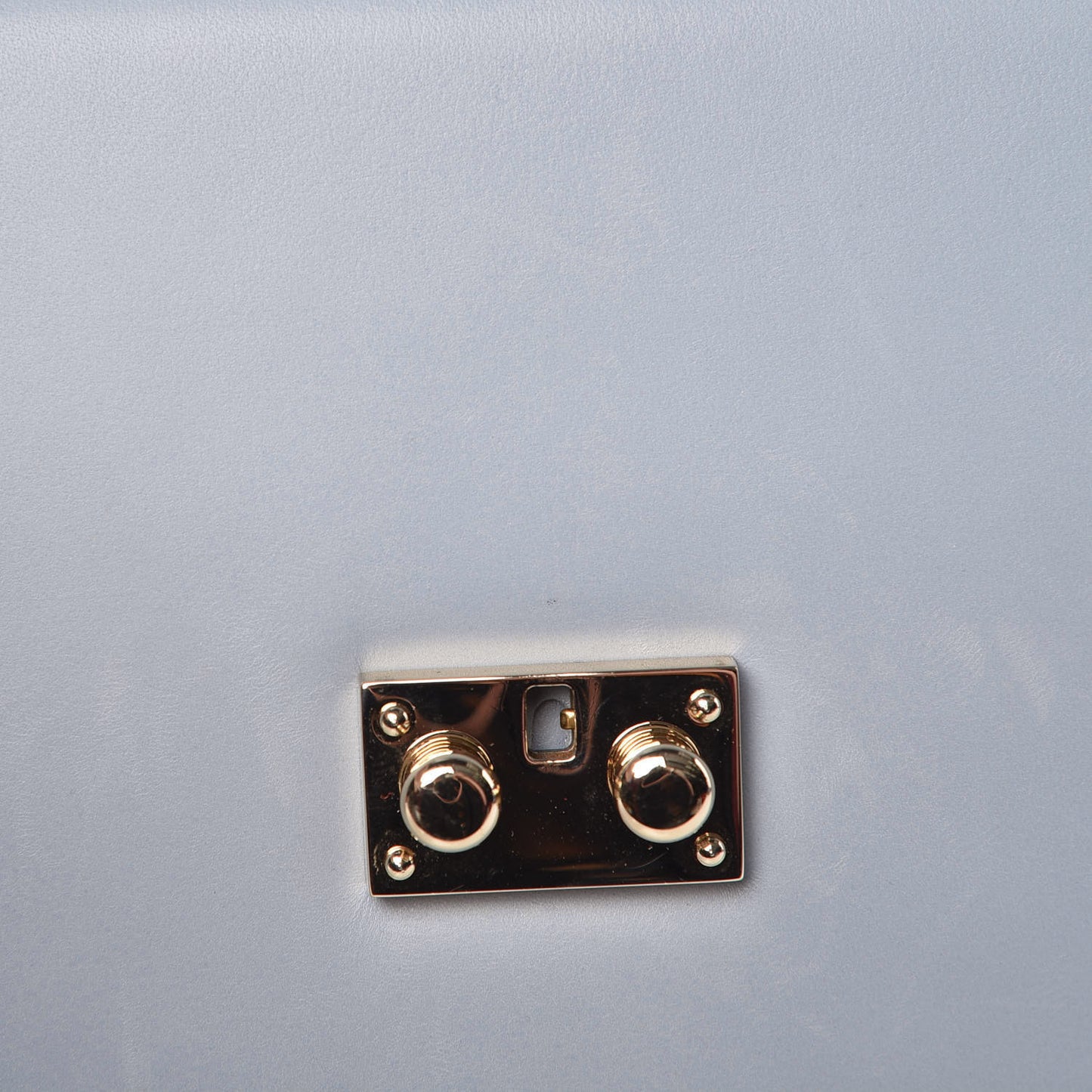 Vitello Small Glam Lock Rockstud Flap Water Sky