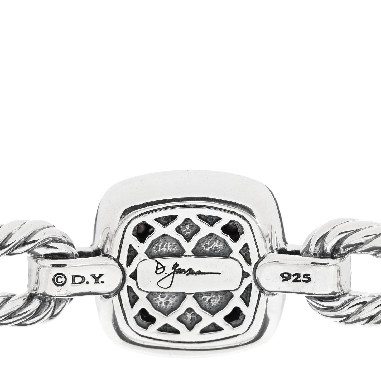 Sterling Silver Diamond Albion Cable Bracelet
