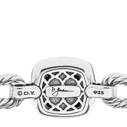 David Yurman Sterling Silver Diamond Albion Cable Bracelet 3 of 4