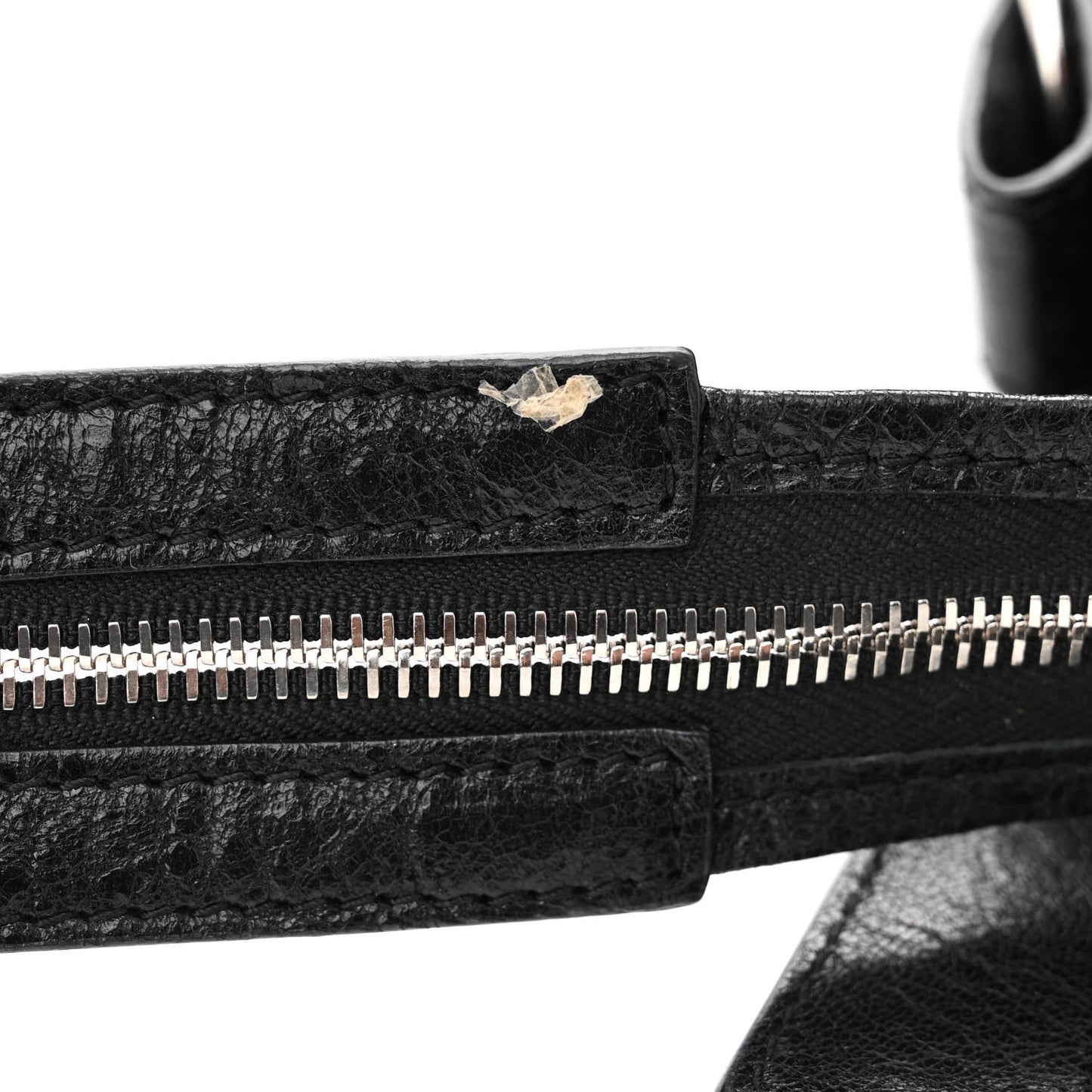Agneau Classic Silver Hardware City Black