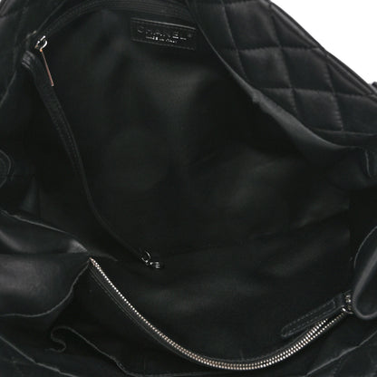 Chanel Lambskin Quilted Coco Loop Tote Black 6 of 14