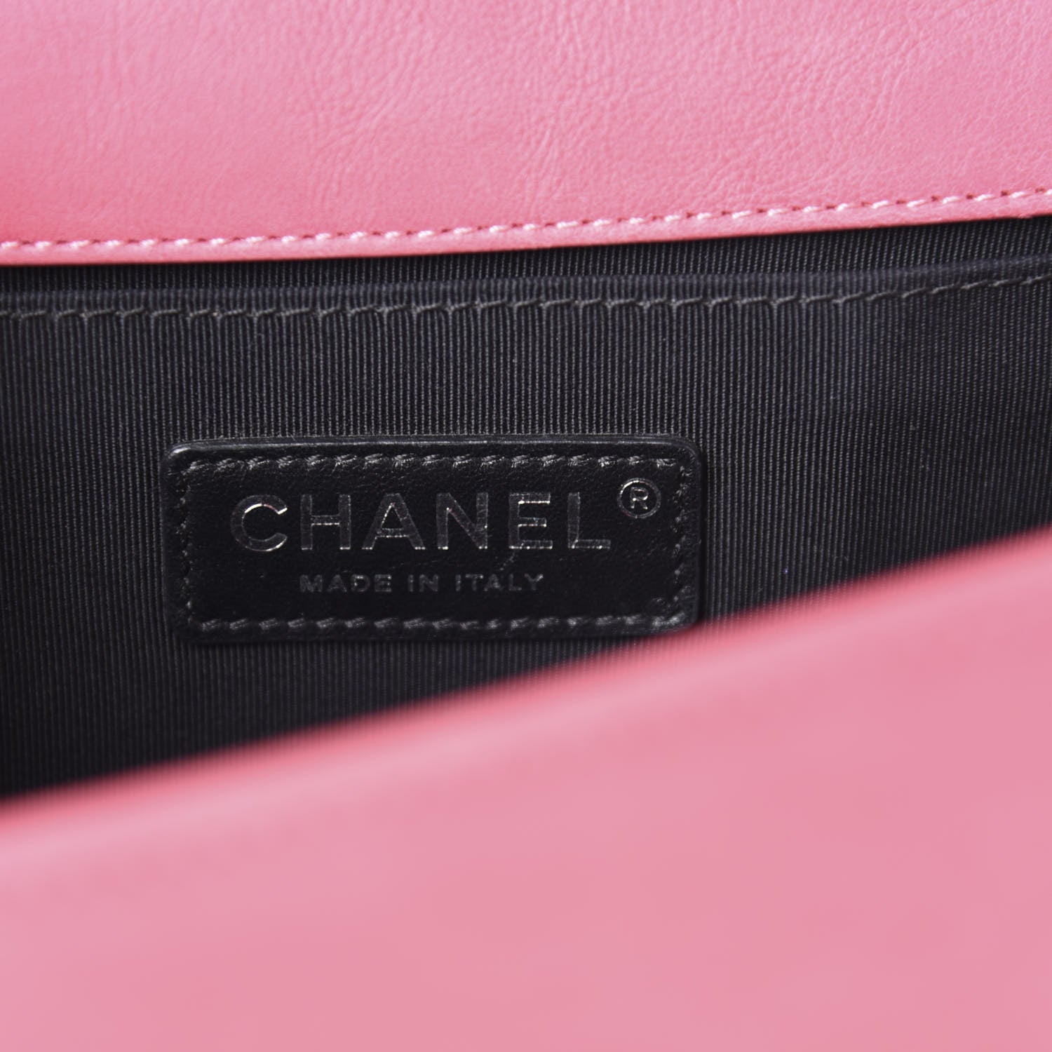 Chanel Calfskin Quilted Medium Boy Flap Pink 8 of 10