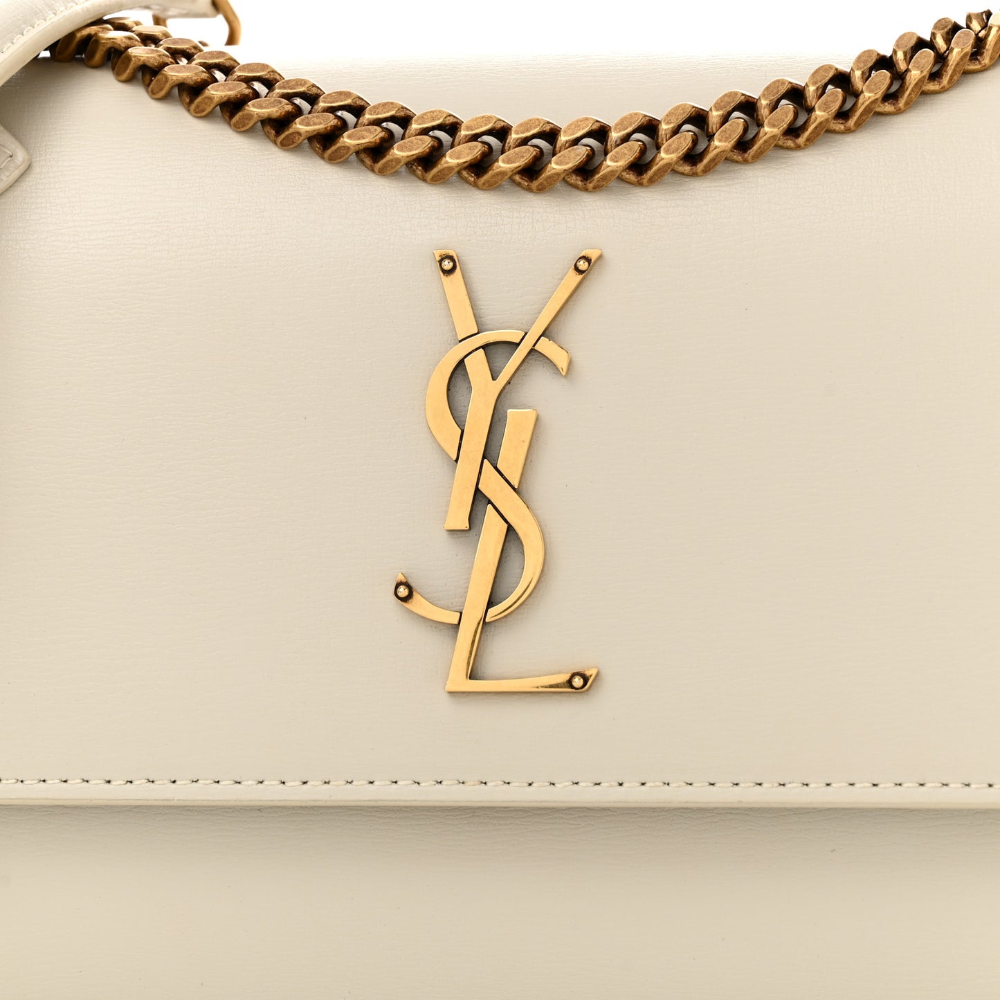 Calfskin Medium Monogram Sunset Crema Soft