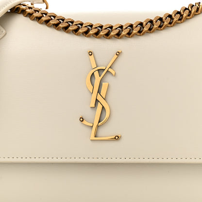 Saint Laurent Calfskin Medium Monogram Sunset Crema Soft 9 of 12