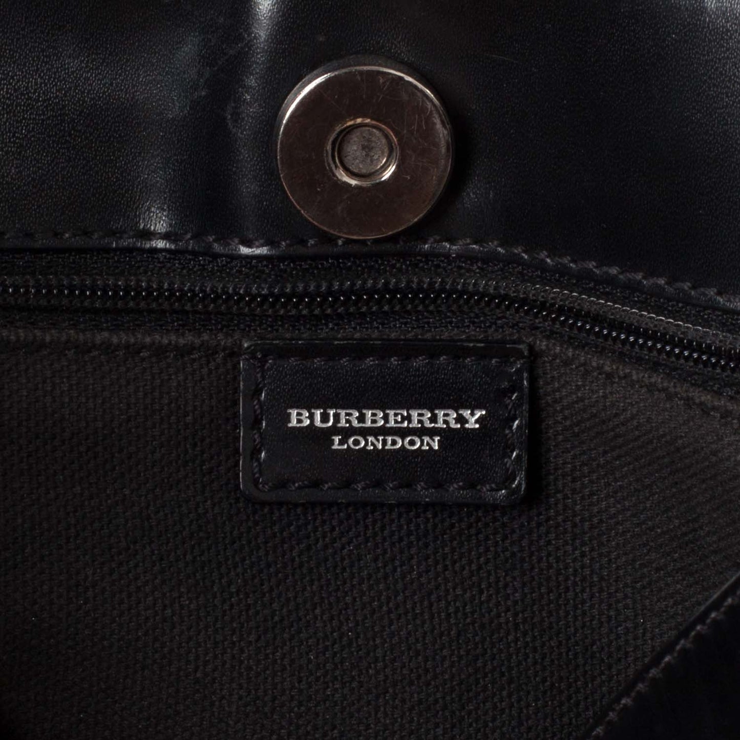 Prorsum House Check Shoulder Bag Black