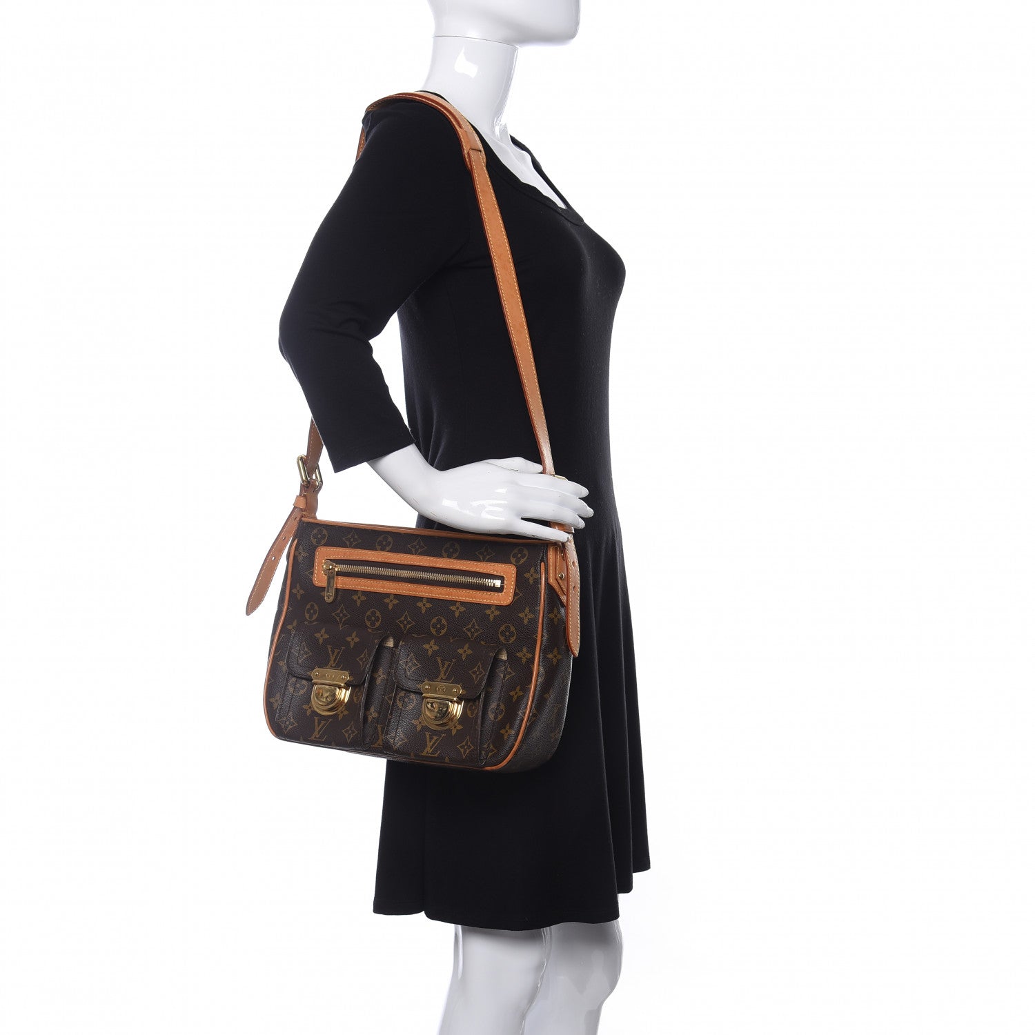 Louis Vuitton Monogram Hudson GM 2 of 9